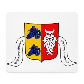 Schleswig-Holstein - Op ewig ungedeelt - Mousepad (Querformat) - Weiß - Vorne