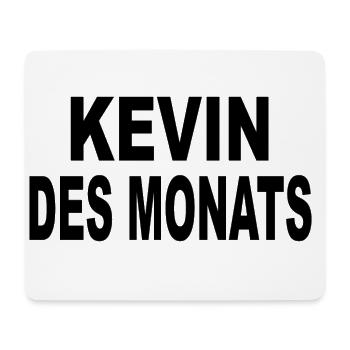 Kevin des Monats - Mousepad (Querformat) - Weiß - Vorne