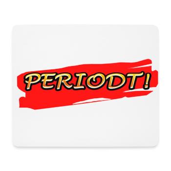 PÉRIODIE - Tapis de souris (format paysage) - blanc - Devant