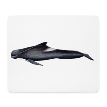 Pilot whale - Pilot whale - Globicephale noir - Mouse Pad (horizontal) - white - Front