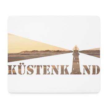 Coastal lighthouse - Mouse Pad (horizontal) - white - Front