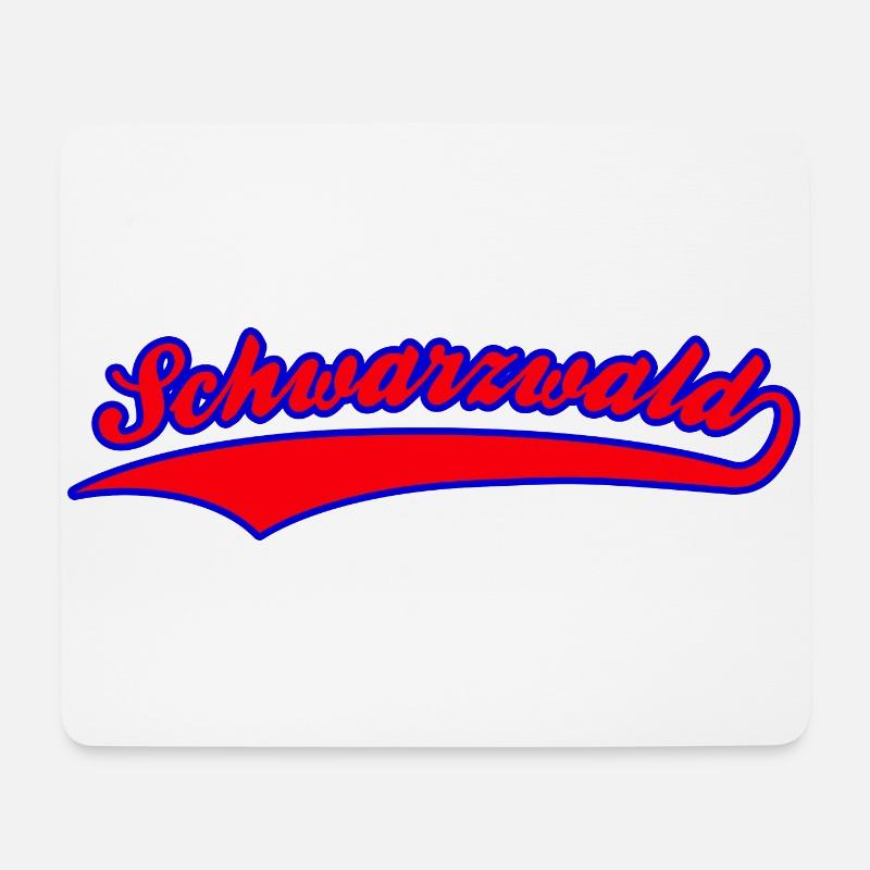Schwarzwald Schwarzwälder Männer Frauen Kinder - Mousepad (Querformat) - Weiß