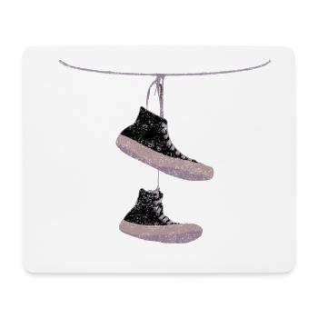 Sneaker - Mouse Pad (horizontal) - white - Front