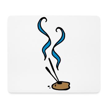Incense sticks Incense sticks bâtons d'encens - Mouse Pad (horizontal) - white - Front