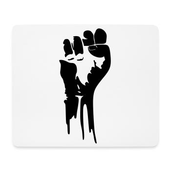 Faust- BLACK - Mousepad (Querformat) - Weiß - Vorne