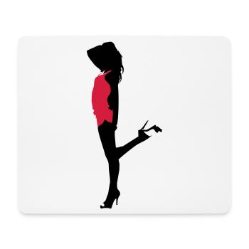 Sexy Girl - Mousepad (Querformat) - Weiß - Vorne