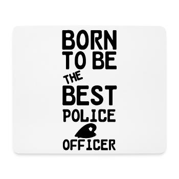 Polizei Polizist Beruf Spruch Geschenk - Mousepad (Querformat) - Weiß - Vorne