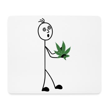 Hobby Gardener Figurine Stick - Tapis de souris (format paysage) - blanc - Devant