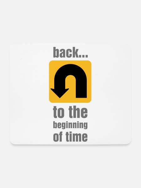 U-turn - Mouse Pad (horizontal) - white