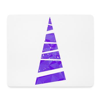 Christmas Tree - Weihnachtsbaum - Weihnachten - Mouse Pad (horizontal) - white - Front