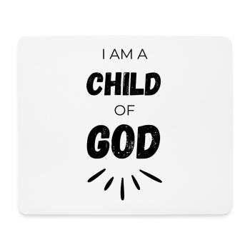 ICH BIN EIN KIND GOTTES - Mousepad (Querformat) - Weiß - Vorne