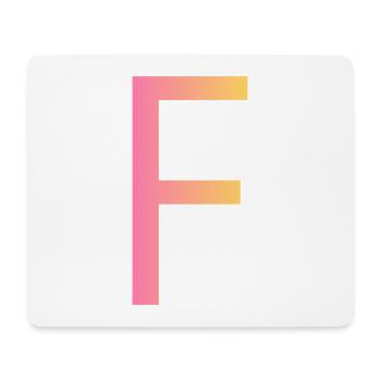 F - Mouse Pad (horizontal) - white - Front
