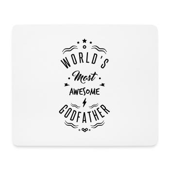 AWESOME GODFATHER - Mousepad (Querformat) - Weiß - Vorne