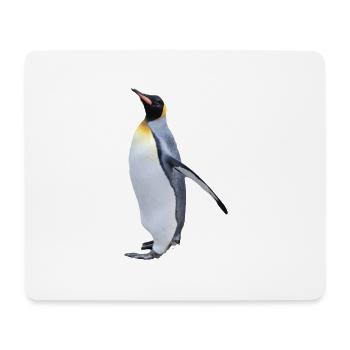 Manchot royal - Tapis de souris (format paysage) - blanc - Devant
