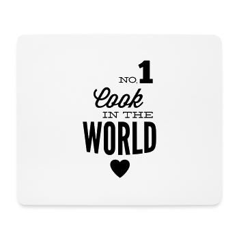 Best Chef in the world - Mouse Pad (horizontal) - white - Front
