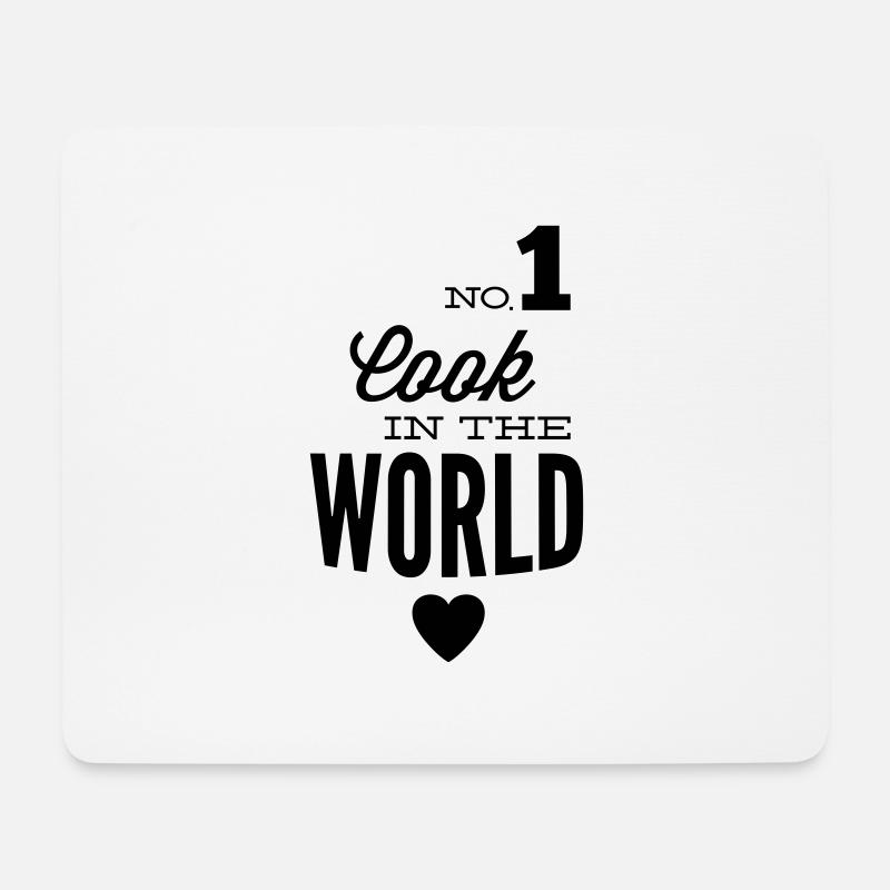 Best Chef in the world - Mouse Pad (horizontal) - white