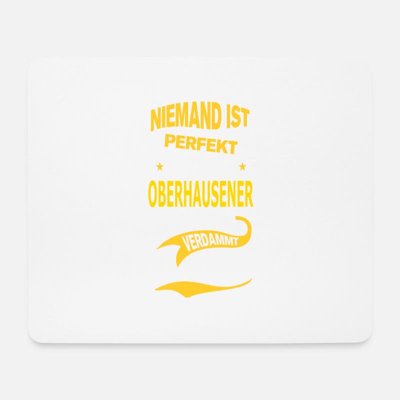 OBERHAUSENER - Mousepad (Querformat) - Weiß