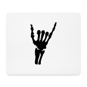 hang_loose_vec_1 de - Mousepad (Querformat) - Weiß - Vorne