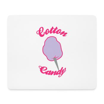 cotton candy - Tapis de souris (format paysage) - blanc - Devant