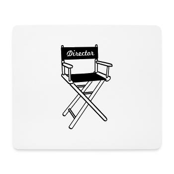 director_3 - Tapis de souris (format paysage) - blanc - Devant