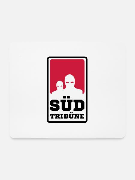 Süd Tribüne - Mousepad (Querformat) - Weiß