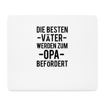 Opa - Mousepad (Querformat) - Weiß - Vorne