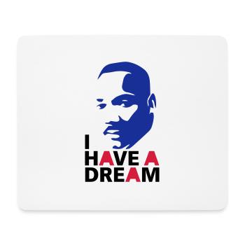 MARTIN LUTHER KING - Tapis de souris (format paysage) - blanc - Devant