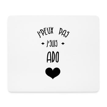 Teenager / Jugendliche / Jugendlicher / Kind - Mousepad (Querformat) - Weiß - Vorne