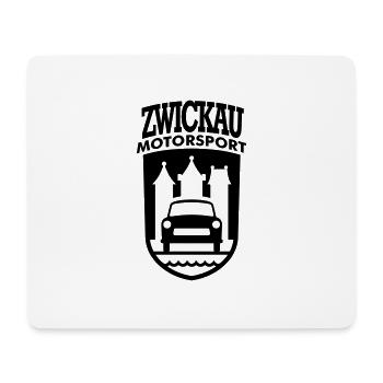  Motorsport Zwickau Armoiries - Tapis de souris (format paysage) - blanc - Devant