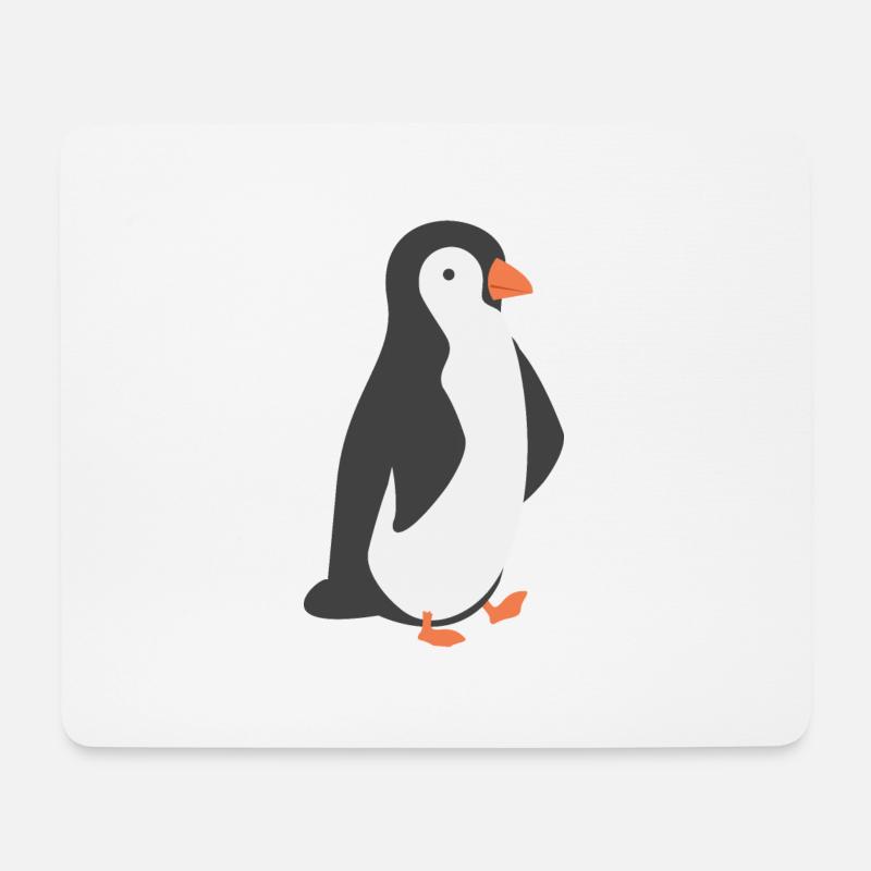 Penguin - Mouse Pad (horizontal) - white