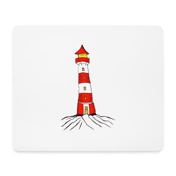 lighthouse - Mouse Pad (horizontal) - white - Front