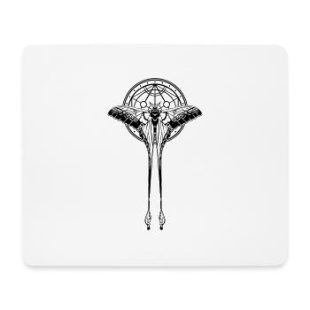 Luna - Mousepad (Querformat) - Weiß - Vorne