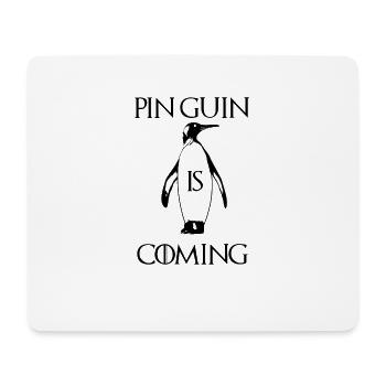 Pinguin kommt - GOT Winter - Mousepad (Querformat) - Weiß - Vorne
