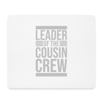Leader Cousin Crew Team - Mousepad (Querformat) - Weiß - Vorne