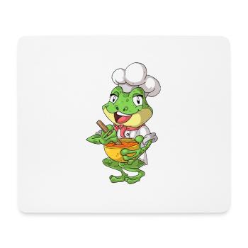 Grenouille cuite / Grenouille bouillante - Tapis de souris (format paysage) - blanc - Devant