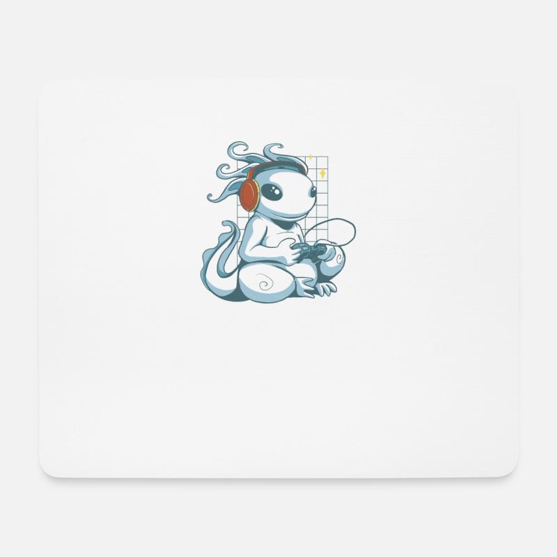 Gaming - Mousepad (Querformat) - Weiß