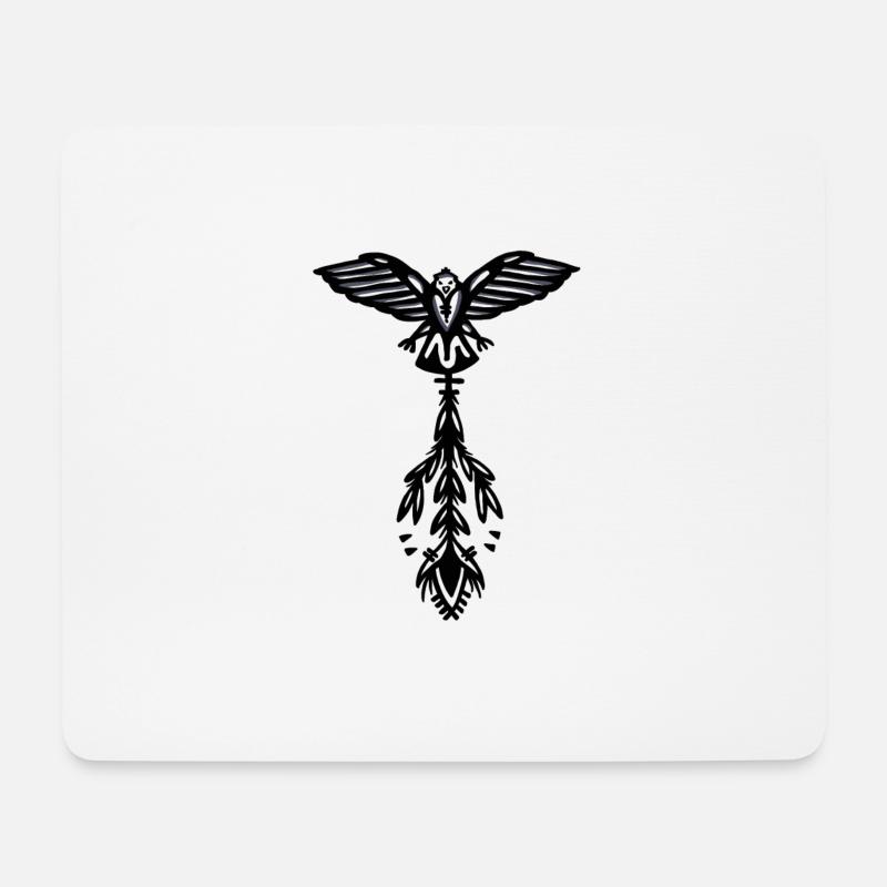 Eagle - Mouse Pad (horizontal) - white