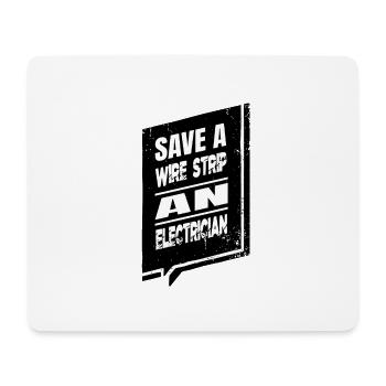 present idea sayings actress gift light bulb - Mousepad (Querformat) - Weiß - Vorne