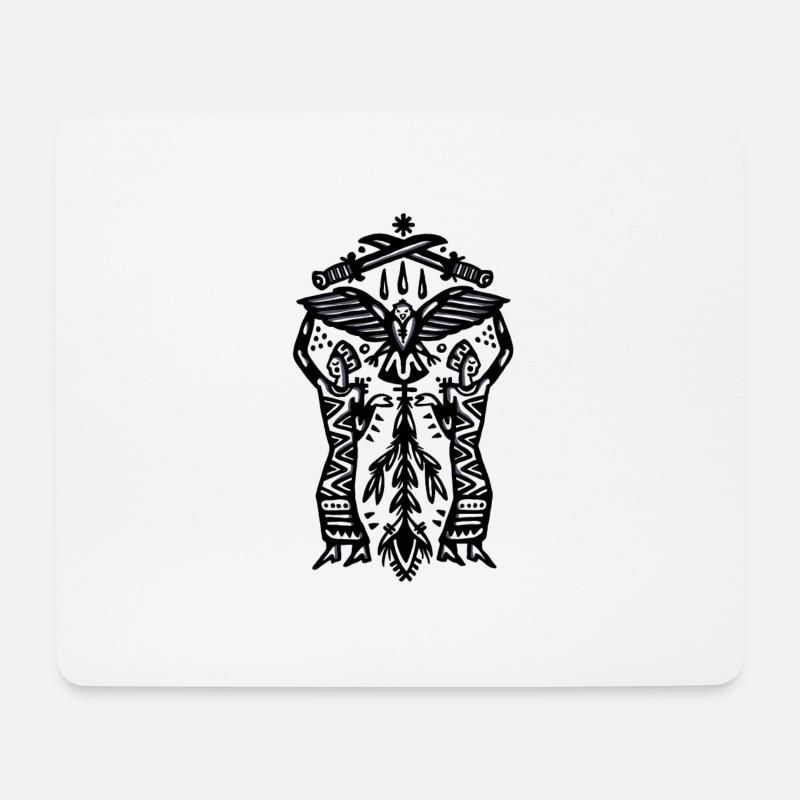 Eagle - Mouse Pad (horizontal) - white