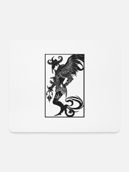 Dark Angel - Mousepad (Querformat) - Weiß