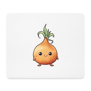 Funny Onion - Mouse Pad (horizontal) - white - Front
