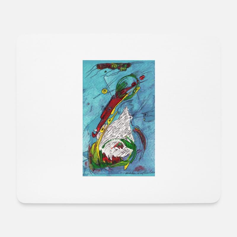 SPASStasie - Mousepad (Querformat) - Weiß