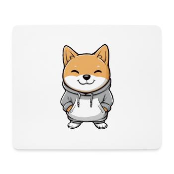 Shiba Inu Dog Funny - Mouse Pad (horizontal) - white - Front