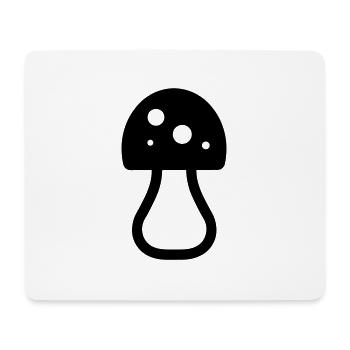 Pilz - Mousepad (Querformat) - Weiß - Vorne