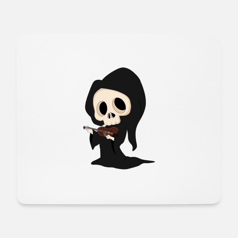 Grim Reaper - Mousepad (Querformat) - Weiß