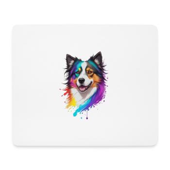 Collie - Mouse Pad (horizontal) - white - Front