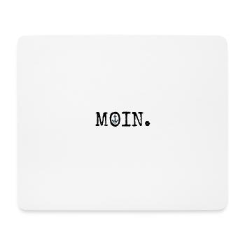 Moin - Mousepad (Querformat) - Weiß - Vorne