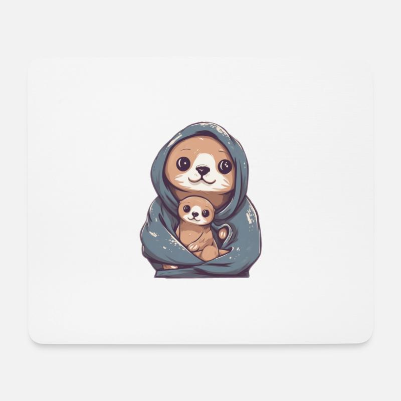 mother love - Mouse Pad (horizontal) - white