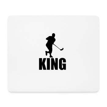 Floorball - Mouse Pad (horizontal) - white - Front