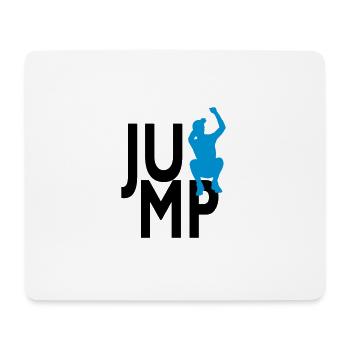 JUMP - Mouse Pad (horizontal) - white - Front